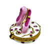 Ballerina Slippers Porcelain Limoges Dance French Trinket Box