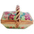 Basket w Flowers From Garden Porcelain Limoges Flowers Garden French Trinket Box