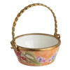 Basket w Fruits Decal Porcelain Limoges Fruit Basket Garden French Trinket Box