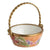 Basket w Fruits Decal Porcelain Limoges Fruit Basket Garden French Trinket Box