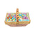 Basket w Fruits From Garden Porcelain Limoges Fruit Basket Garden French Trinket Box