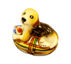 Beagle Dog Limoges Box Figurine Porcelain Limoges dog beach limoges box French Trinket Box