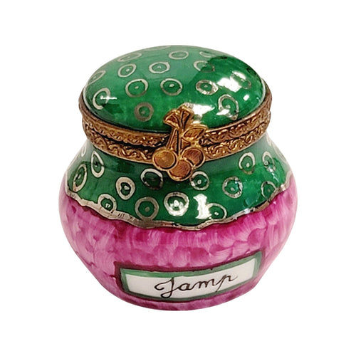 Berry Jam Jar Limoges Box Porcelain Limoges Food French Trinket Box