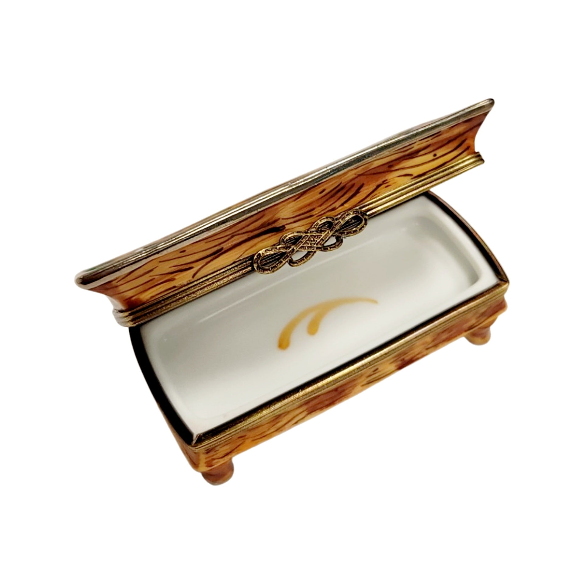 Billiards Pool Table Limoges Box Porcelain Limoges sports games French Trinket Box