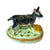 Billy Goat Porcelain Limoges Farm Animals French Trinket Box
