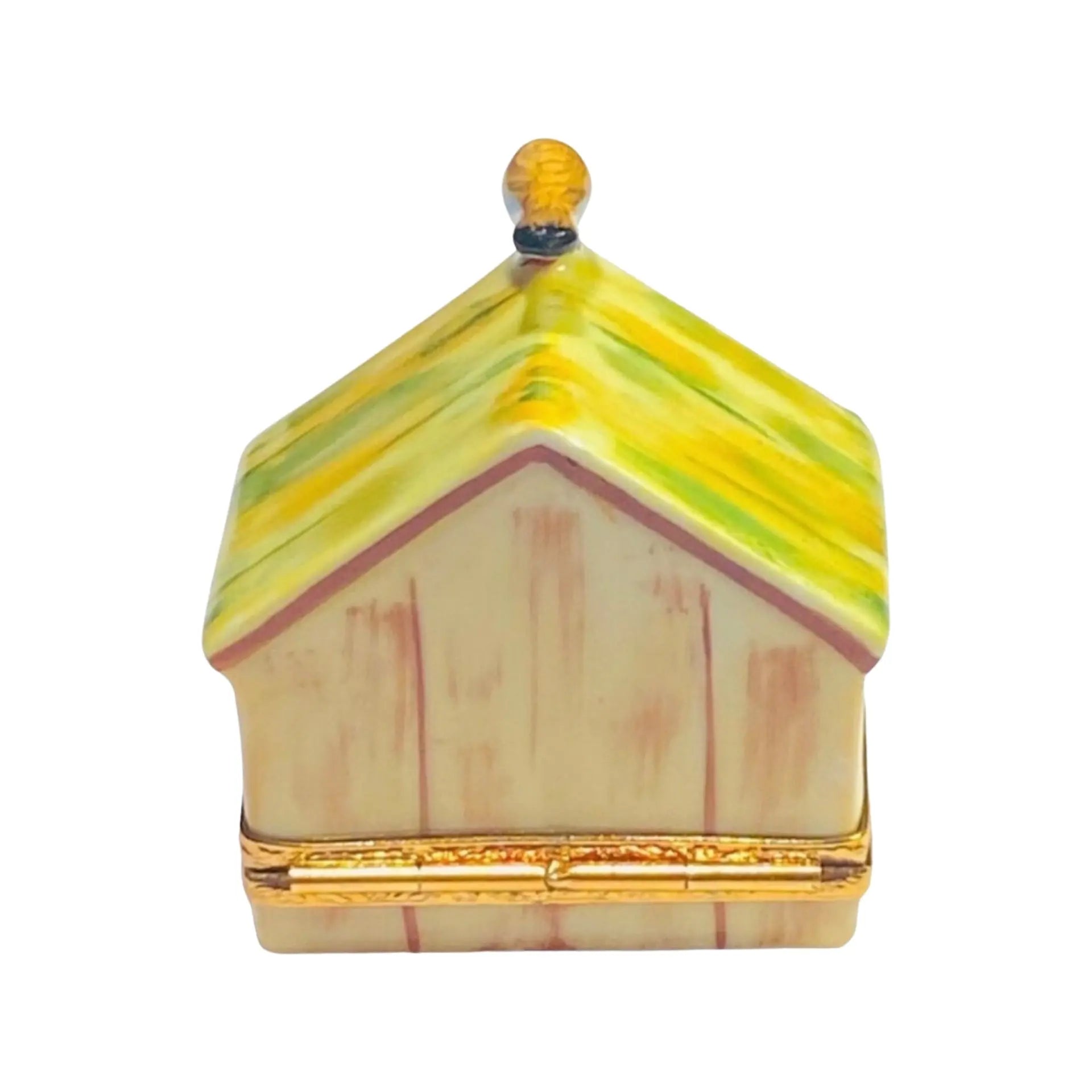 Birdhouse Porcelain Limoges Birds Garden French Trinket Box