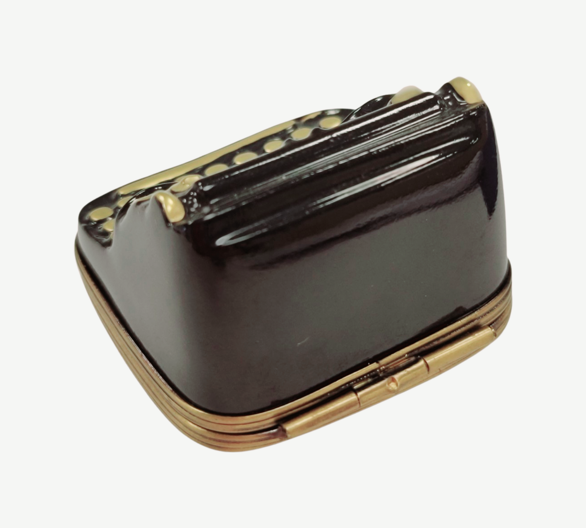 Black Typewriter Limoges Box Porcelain Limoges professional Limoges Box French Trinket Box