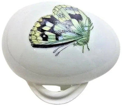 Black Yellow Butterfly Limoges Box Porcelain Limoges Butterfly French Trinket Box