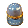 Blue Baseball Hat limoges box Porcelain Limoges French Trinket Box