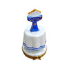 Blue Menorah Judiasm Hannukah-religion Limoges Box jewish-CH8C229