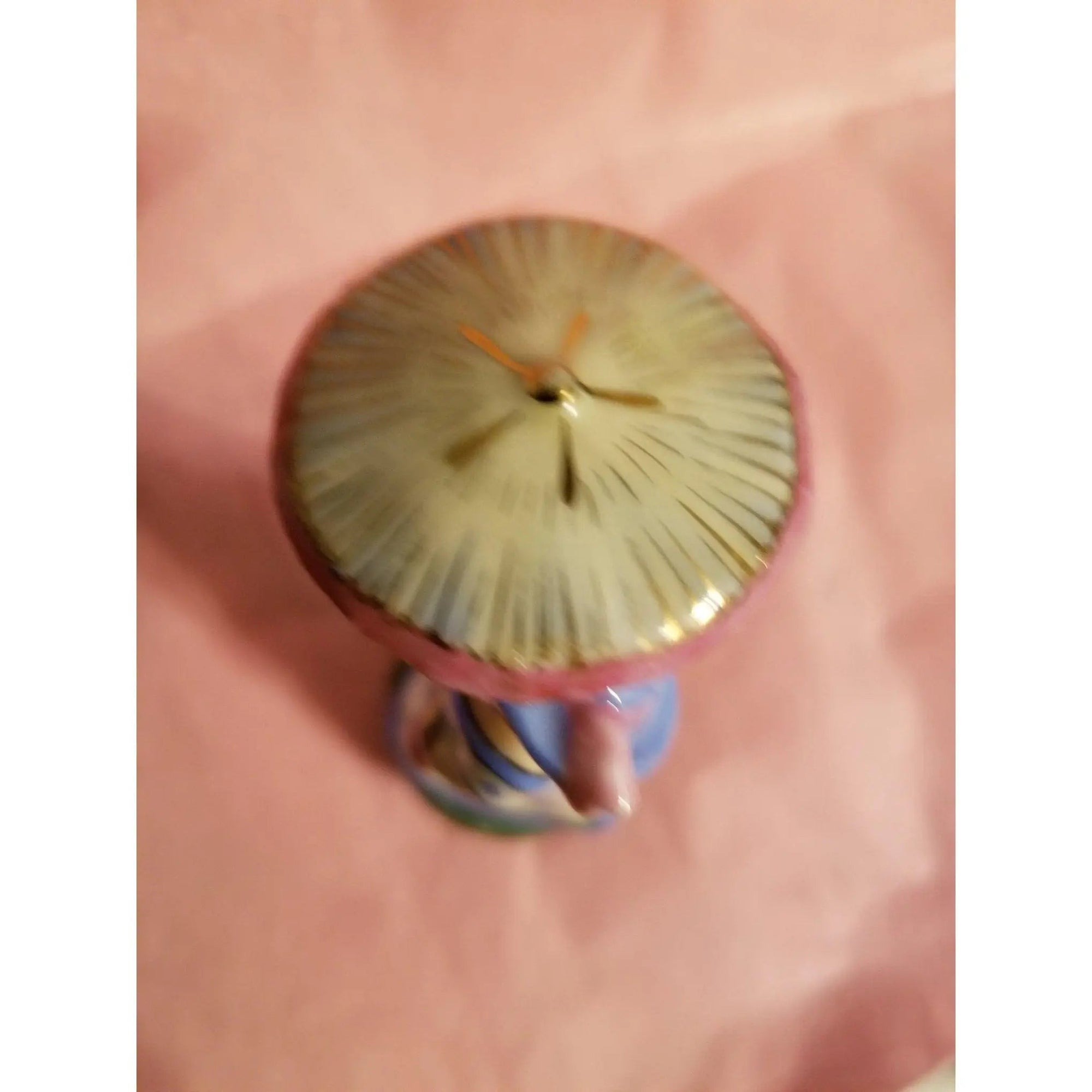 Blue Monet Woman Parasol Box Porcelain Limoges LIMOGES BOXES art women fashion hat dress French Trinket Box