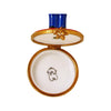 Blue Nutcracker Porcelain Limoges nutcracker French Trinket Box