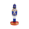 Blue Nutcracker Porcelain Limoges nutcracker French Trinket Box
