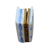 Blue Ribbon Book Keepsake Box Porcelain Limoges book French Trinket Box