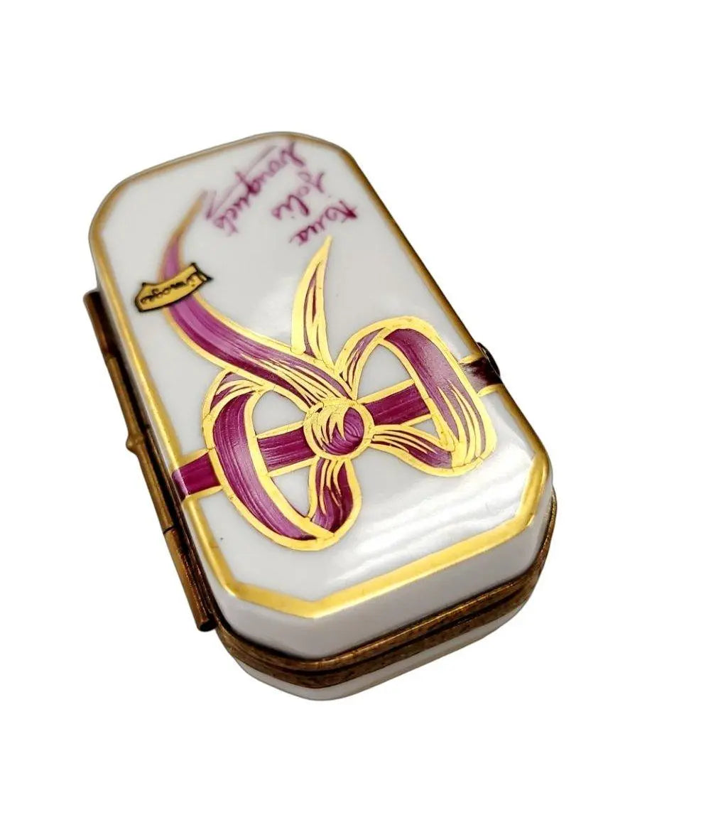 Bouquet of Flowers Limoges Box Porcelain Limoges garden love valentine wedding spring LIMOGES BOXES French Trinket Box