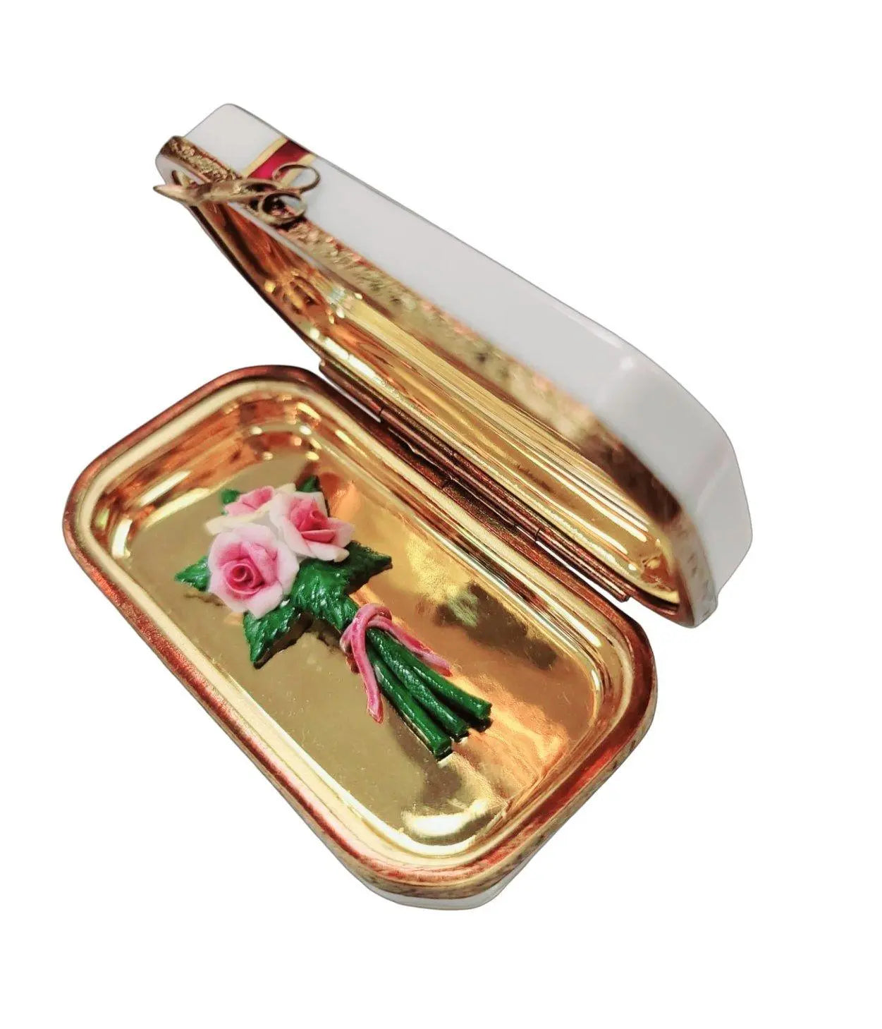 Bouquet of Flowers Limoges Box Porcelain Limoges garden love valentine wedding spring LIMOGES BOXES French Trinket Box