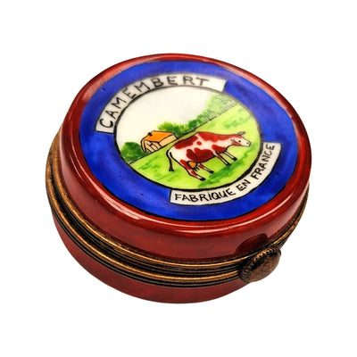 Camembert Cheese Porcelain Treasure Porcelain Limoges food French Trinket Box