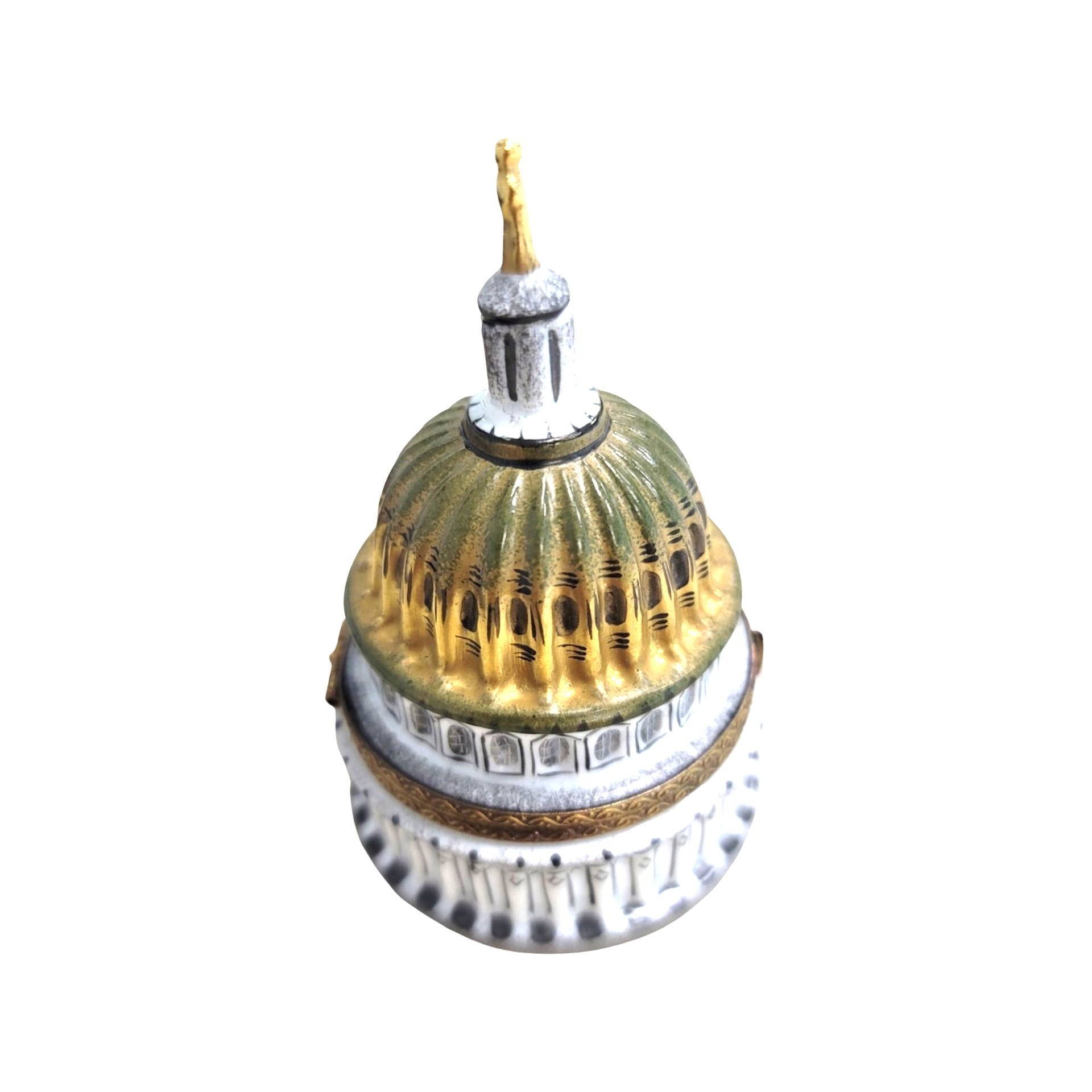 Capitol Dome Porcelain Treasure Porcelain Limoges Limoges Box united states French Trinket Box