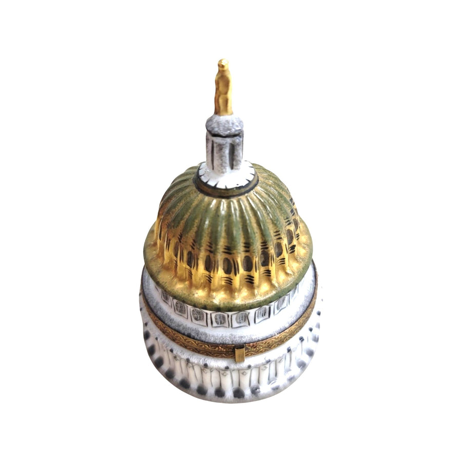 Capitol Dome Porcelain Treasure Porcelain Limoges Limoges Box united states French Trinket Box