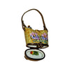Carribean Vacation Beach Bag Porcelain Limoges bag ocean beach French Trinket Box