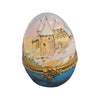 Castle Elegance Limoges Box Porcelain Limoges egg LIMOGES BOXES French Trinket Box