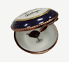 Caviar Limoges Trinket Box Porcelain Limoges food French Trinket Box