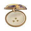 Celestial Moon Stars Pendant Porcelain Limoges LIMOGES BOXES traditional spiritual French Trinket Box