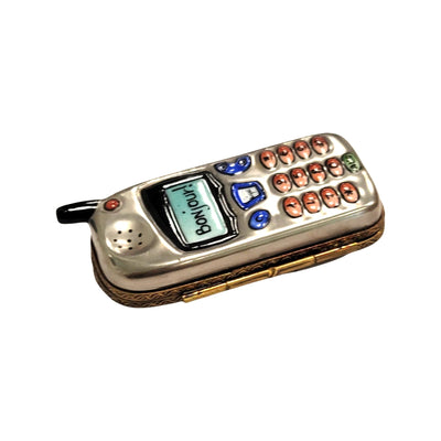 Cell Phone Limoges Box Elegance Porcelain Limoges home professional French Trinket Box