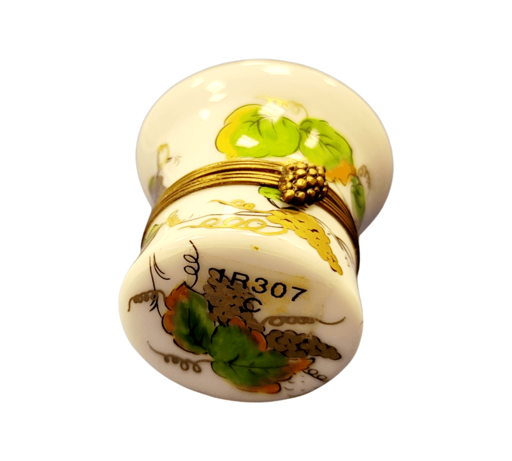 Champagne Bucket Elegance Porcelain Limoges Wine French Trinket Box