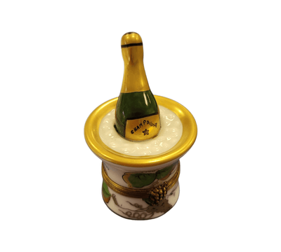 Champagne Bucket Elegance Porcelain Limoges Wine French Trinket Box