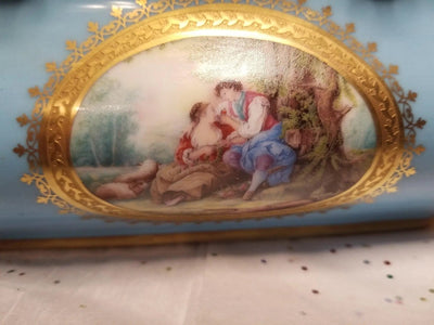Chantilly Limited Edition Jewelry Chest Porcelain Limoges jewelry traditional French Trinket Box