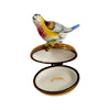 Charming Blue Bird Limoges Box Porcelain Limoges bird LIMOGES BOXES French Trinket Box