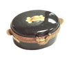 Charming Chicken Turkey Roaster Porcelain Limoges food French Trinket Box