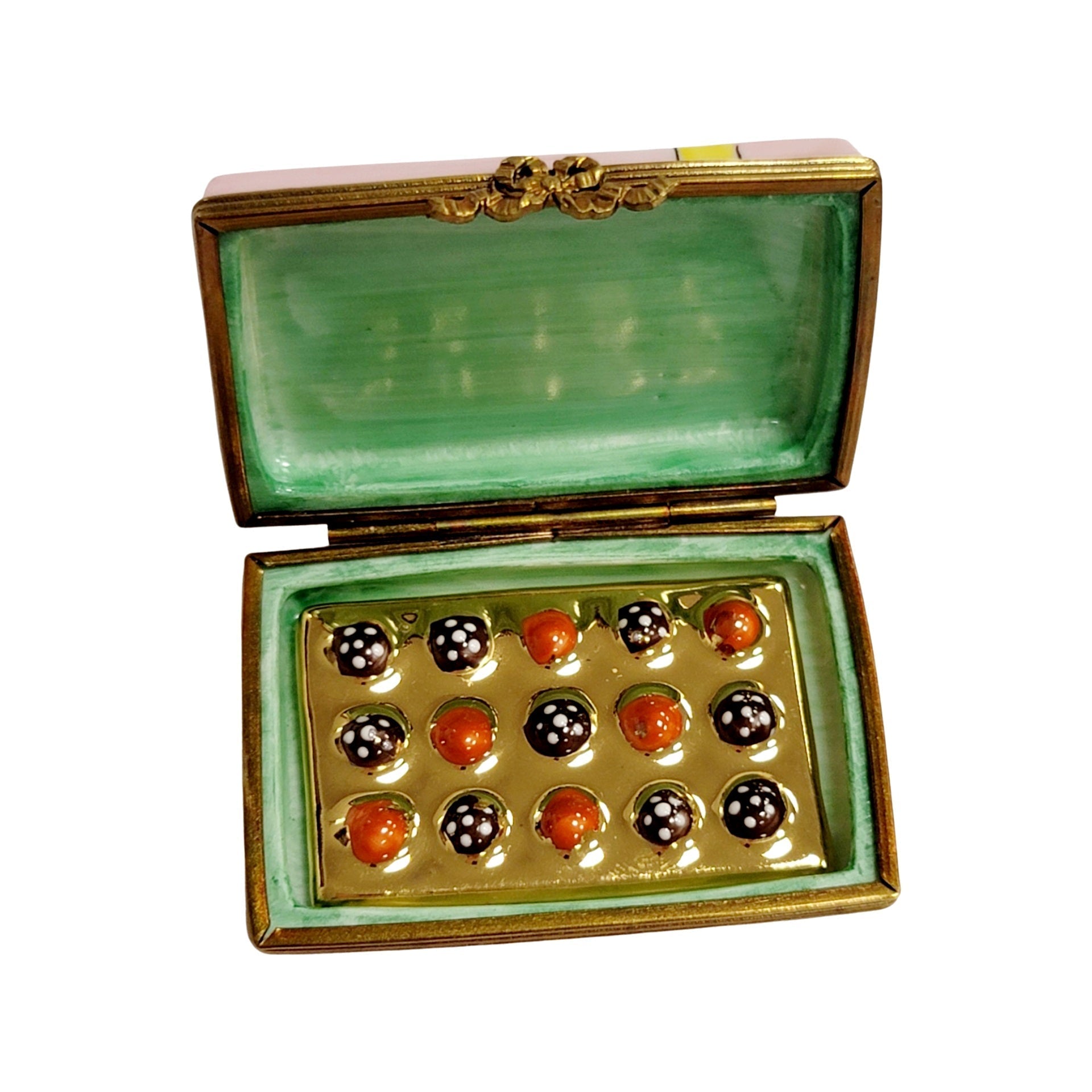 Charming Chocolates Limoges Box Porcelain Limoges Dessert French Trinket Box