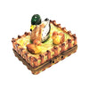 Charming Duck Family Limoges Box Porcelain Limoges bird limoges boxes farm bird French Trinket Box