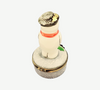 Charming French Snowman Figurine Porcelain Limoges Snowman French Trinket Box