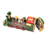 Charming Limoges Train Figurine Porcelain Limoges vehicle xmas French Trinket Box