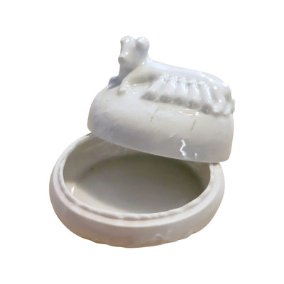 Charming Pig Family Limoges Box Porcelain Limoges farm LIMOGES BOXES French Trinket Box
