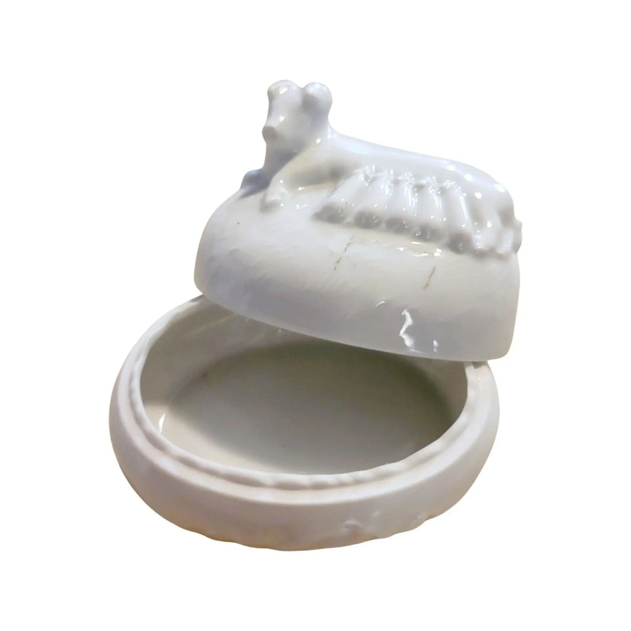 Charming Pig Family Limoges Box Porcelain Limoges farm LIMOGES BOXES French Trinket Box