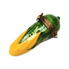 Charming Small Corn Limoges Box Porcelain Limoges fruit vegetables French Trinket Box