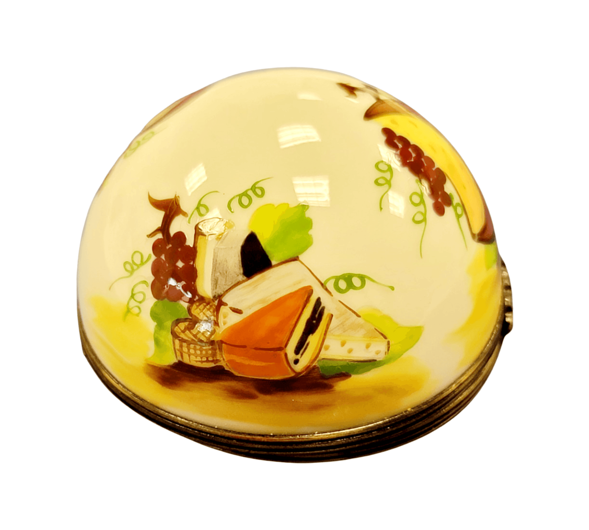 Cheese Platter Elegance Limoges Box Porcelain Limoges Food French Trinket Box