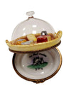 Gourmet Cheese Platter Limoges Box Porcelain Limoges food French Trinket Box