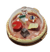 Gourmet Cheese Platter Limoges Box Porcelain Limoges food French Trinket Box