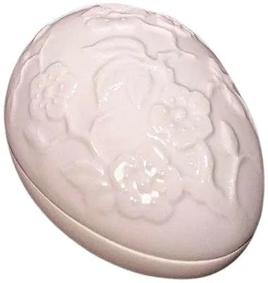Cherry Blossom Elegance Box Porcelain Limoges Egg Garden LIMOGES BOXES Easter French Trinket Box