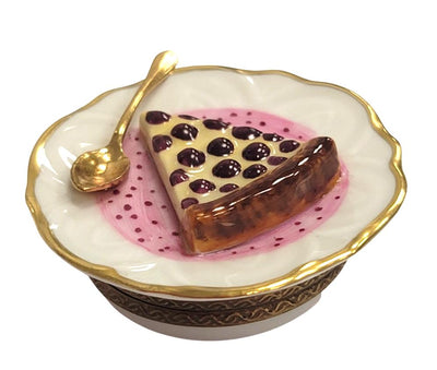Cherry Pie Delight Limoges Box Porcelain Limoges Dessert French Trinket Box