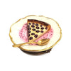 Cherry Pie Delight Limoges Box Porcelain Limoges Dessert French Trinket Box