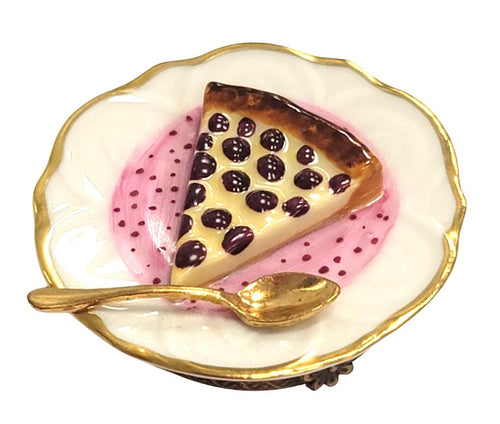 Cherry Pie Delight Limoges Box Porcelain Limoges Dessert French Trinket Box