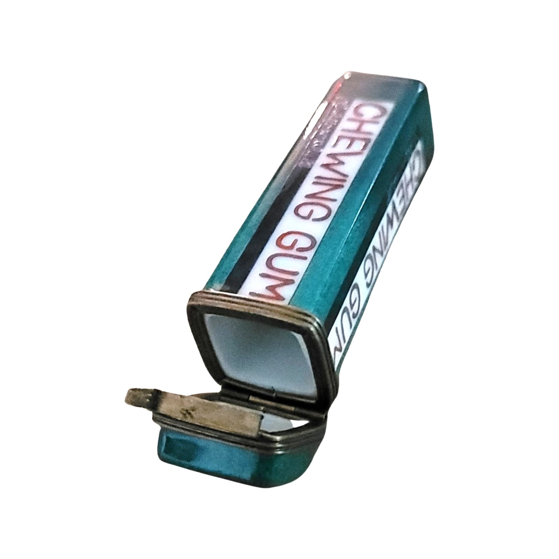 Chewing Gum Limoges Box Figurine Porcelain Limoges food Carnival French Trinket Box