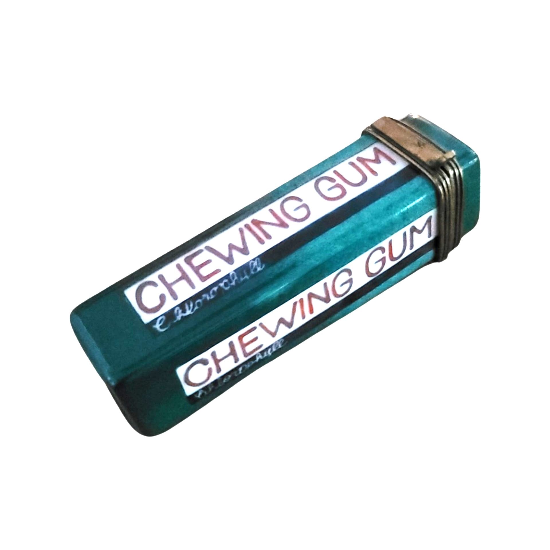 Chewing Gum Limoges Box Figurine Porcelain Limoges food Carnival French Trinket Box