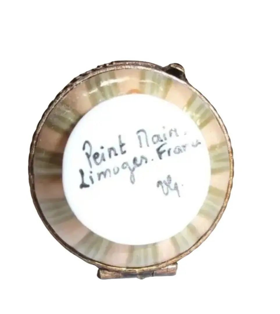 Chianti Wine Italy Porcelain Limoges Wine Spirits French Trinket Box